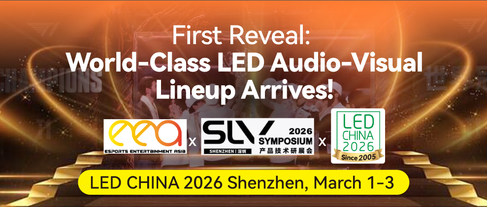 First Reveal: World-Class LED Audio-Visual Lineup Arrives!